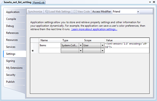 visual basic datatype